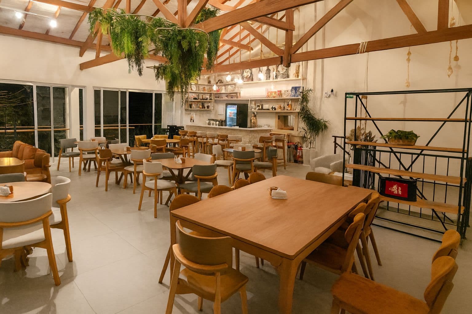 Espaço do segundo andar para eventos