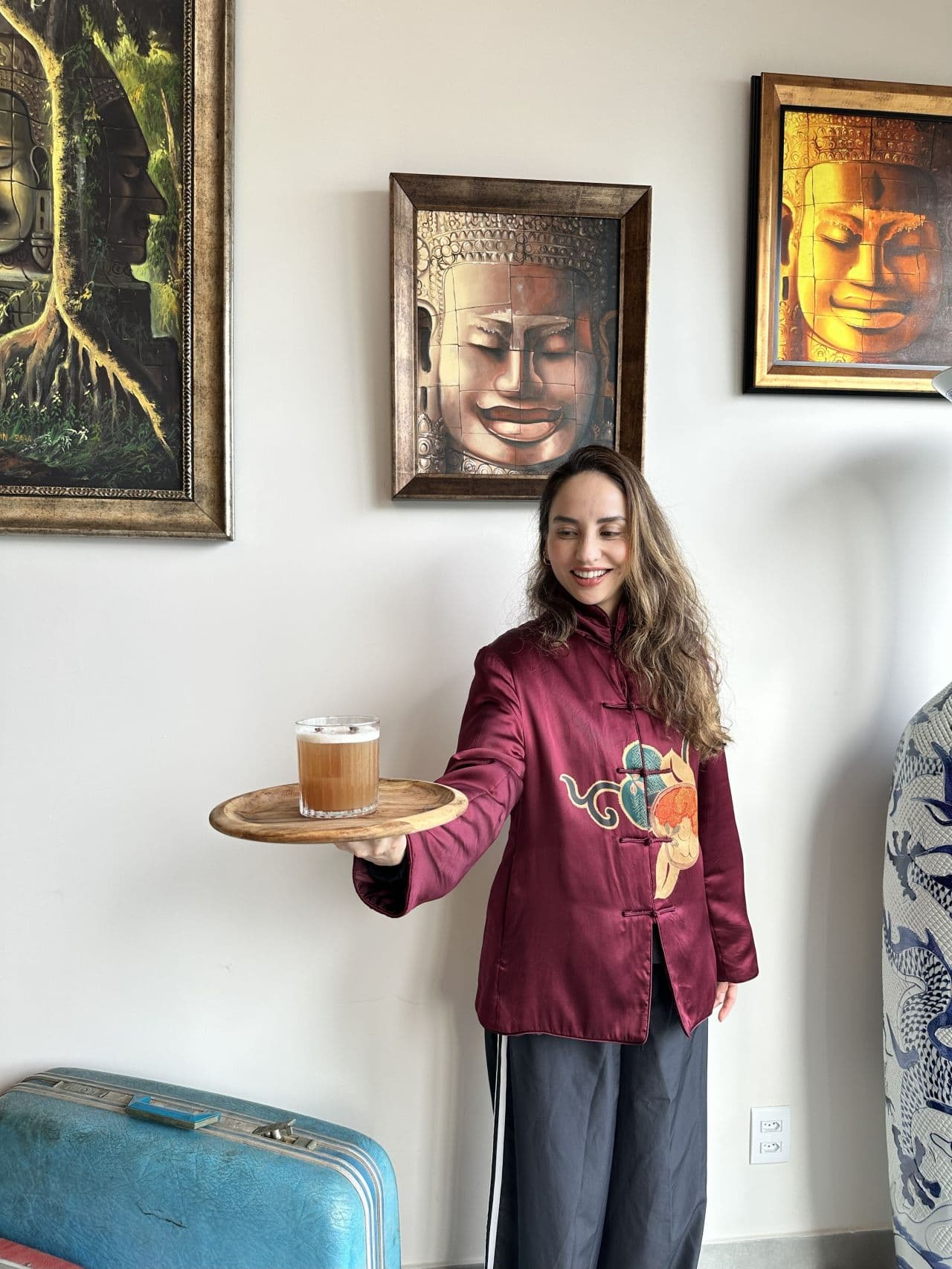 Daiane Shuai — fundadora do Taipei Coffee House